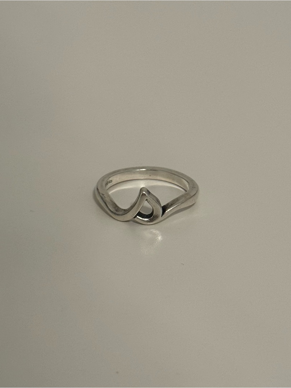 James Avery Script Initial “S” Ring
